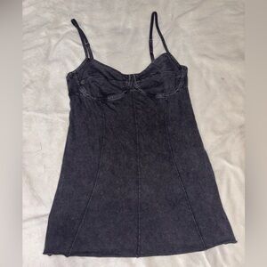 Wilfred Charcoal Bustier Cami